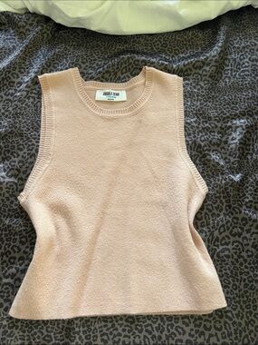 Double Zero Soft Blush Knit Tank